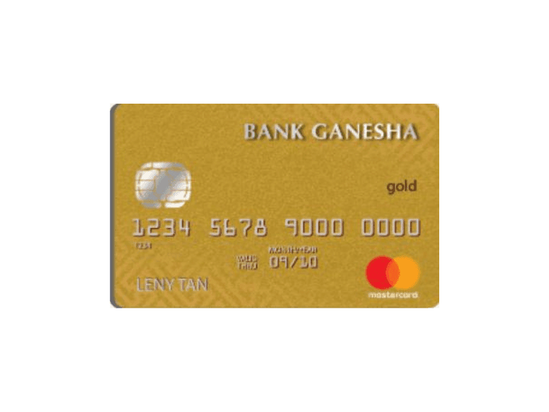 Ganesha MasterCard Gold Credit Card