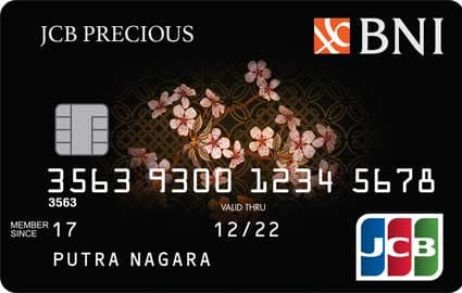 Kartu Kredit BNI JCB Precious