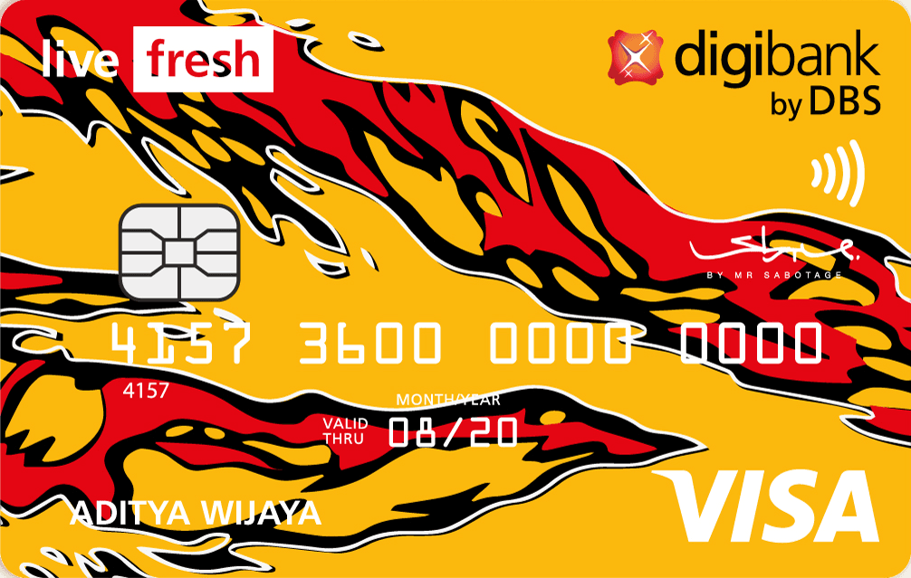 Kartu Kredit Digibank Live Fresh