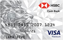 Kartu Kredit HSBC Platinum Cashback