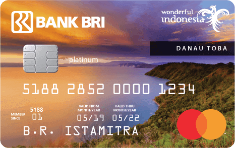 Kartu Kredit BRI Wonderful iddonesia